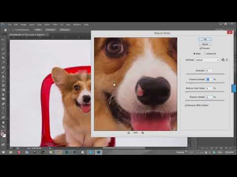 học photoshop cs6..miễn phí..khử noise nhiễu hạt trong ảnh với Photoshop