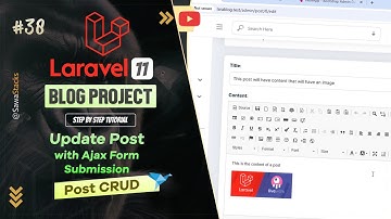 Post CRUD: Edit & Update Post with AJAX in Laravel 11 – Step 39