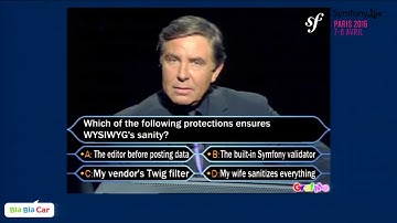 SymfonyLive Paris 2016 - Alain Tiemblo - Sécurité web : pirater pour mieux protéger