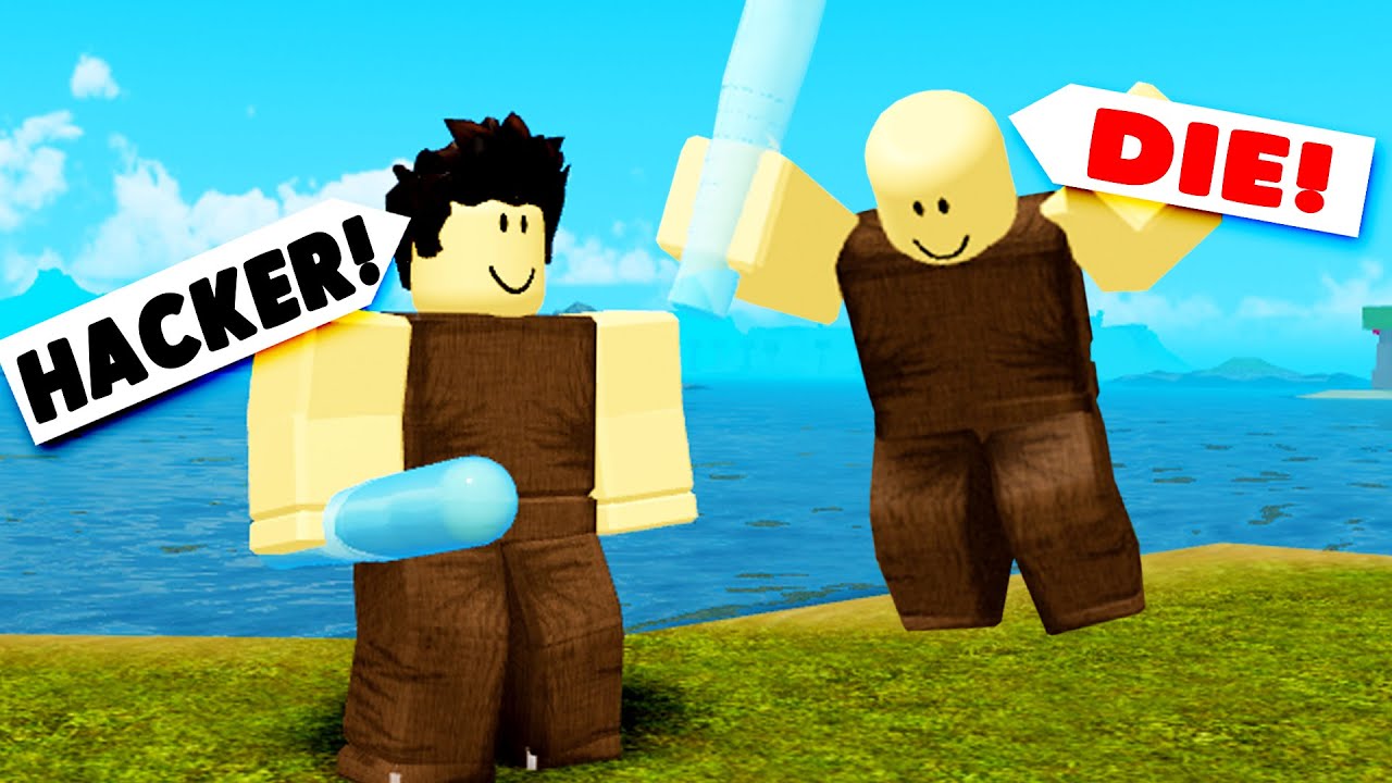 I Fought Hackers In Classic Booga Booga And This Happened Roblox