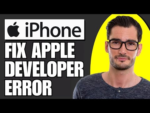 How to Fix Apple Developer “Unknown Error Please Try Again” on iPhone (Full Guide)