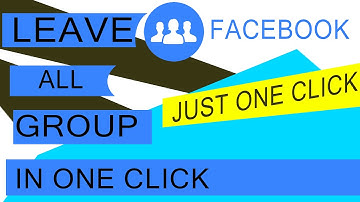 How to Leave All Groups on Facebook at once Click | How to Exit All Groups on FB |