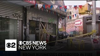 Popular Bronx businesses damaged in fire may be demolished