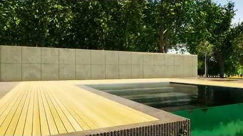 Swimming pool, render by Twinmotion 2018v2