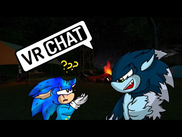 SONIC AND NIGHTS GO ON A ADVENTURE IN VR CHAT 