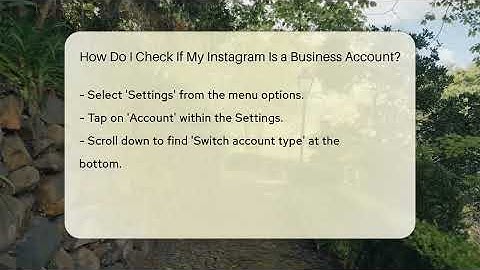 How Do I Check If My Instagram Is a Business Account? - Everyday-Networking