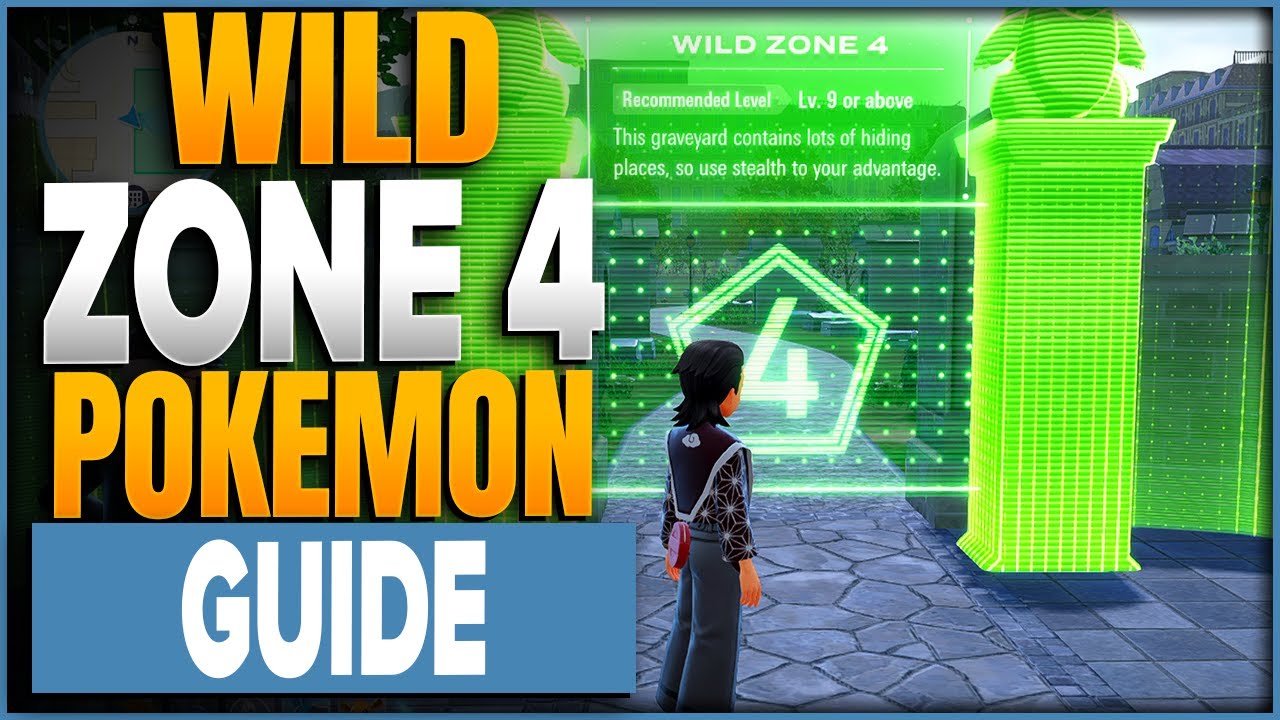 Как поймать всех покемонов Дикой зоны 4 в Pokemon Legends ZA