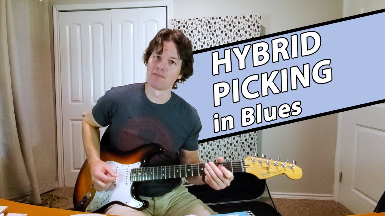 Hybrid Picking guitar lesson blues YouTube