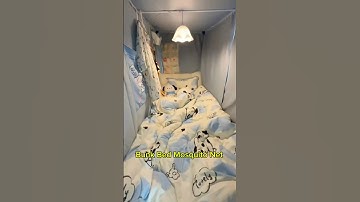Bunk Mosquito Net: Light-Blocking Full-Zip Dorm Curtain! 🛏️🦟🌙 #MosquitoNet #smartgadgets
