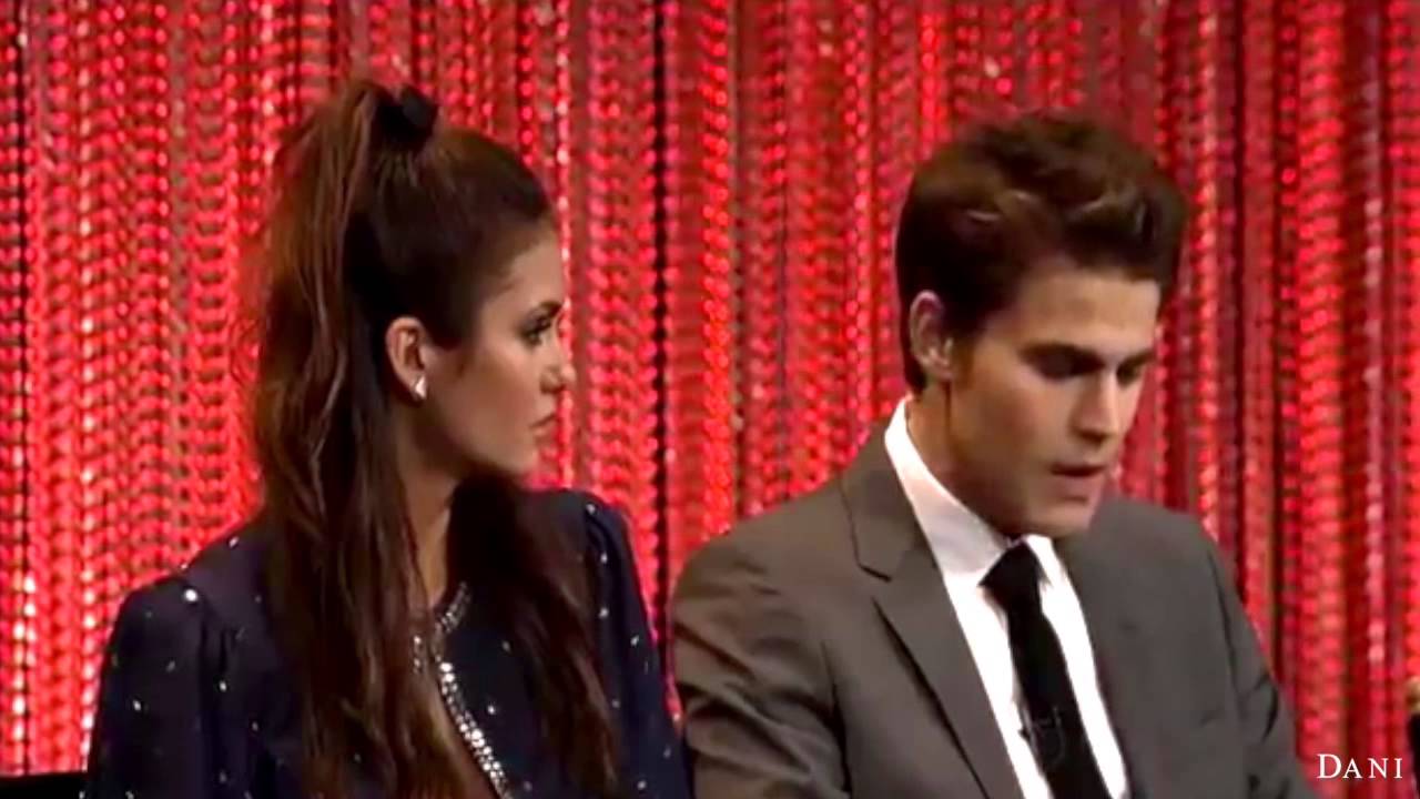 TVD Paley Fest Panel 2014 (Paul Wesley&Nina Dobrev)