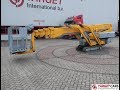 778008 omme 3000rbd spider narrow tracked crawler telescopic boom work lift bifuel 2970cm 2006