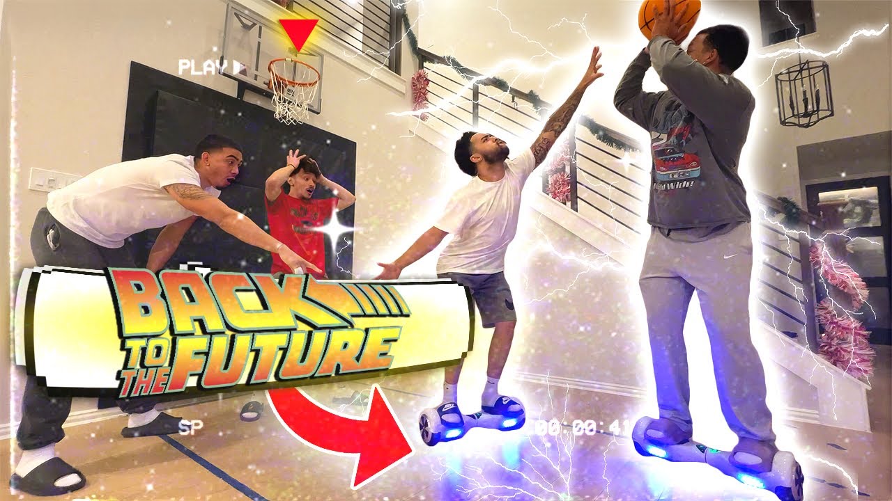 Баскетбол на ховерборде YDN