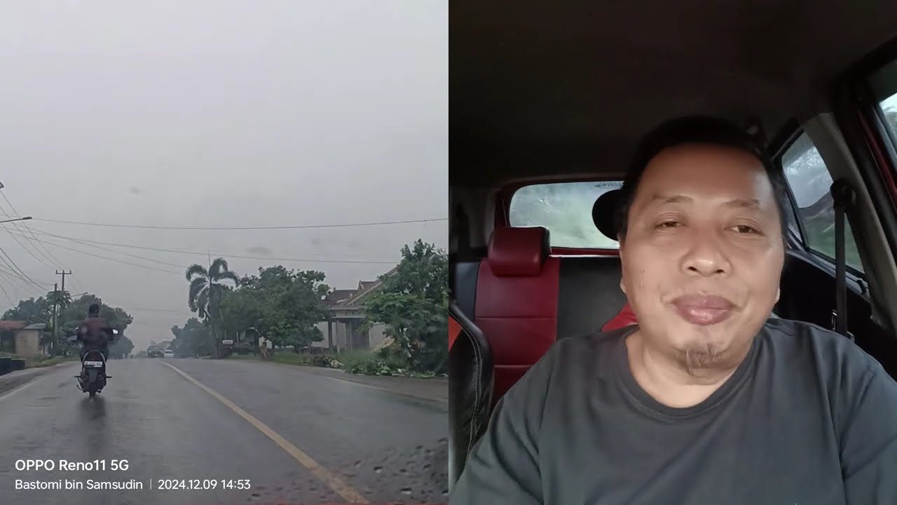 Dari Mataram baru pasar Simpang Sribhawono menuju pasar Way Jepara Lampung Timur 8 Desember 2024