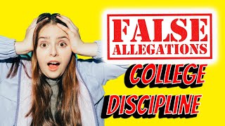 Heavy College Discipline Agreements For Minor Allegations Are Bad