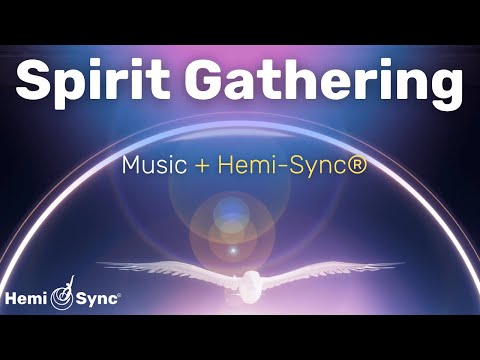 Spirit Gathering, Shamanic Drumming by Byron Metcalf w/ Hemi-Sync® for Shamanic Journeying #binaural