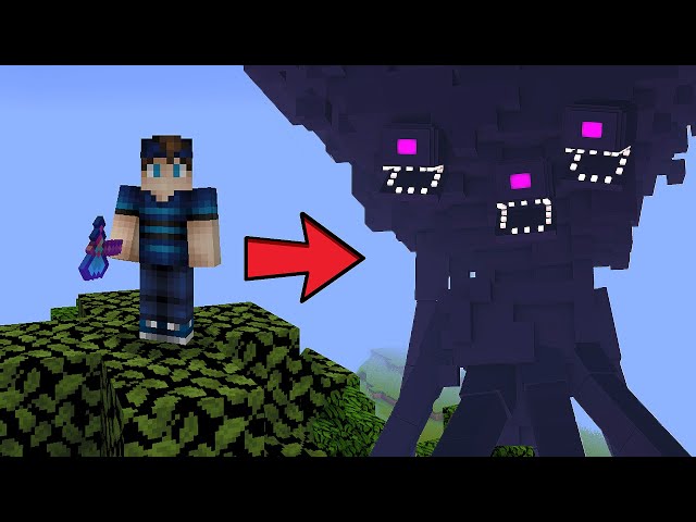 INFECTANDO O WITHER STORM NO MINECRAFT 