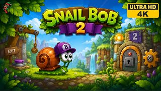 SNAIL BOB 2 - Full Game Walkthrough | All 4 Chapters, 3 Stars & All Pieces of Puzzle | 4K screenshot 4