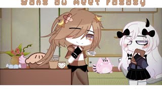 •The first meet in the bar• Sans au meet rasazi part 1 (original?) (short) gacha club undertale au