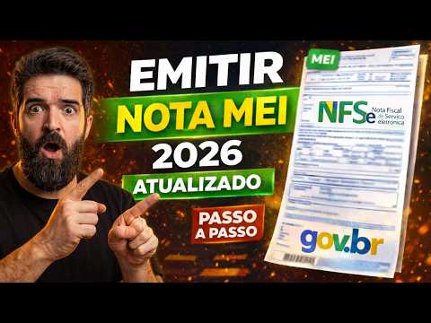 ✅ Como emitir nota fiscal MEI 2026 | PASSO A PASSO COMPLETO