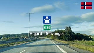 Driving in Norway: Motorveien E39 from Ålgård to Stavanger