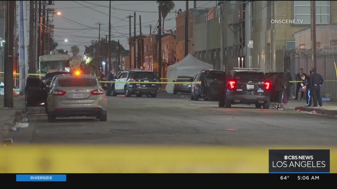 Man fatally shot in Downtown L.A.; Investigation underway