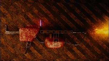 Flamethrower Modeling/Detaling/Texturing WORMS3D style [BLENDER]