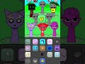 .Crazy Robot Sprunki Character 🤖 #Sprunki #Gaming #Shorts