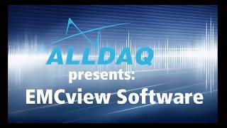 ALLDAQ presents: The EMCview Software