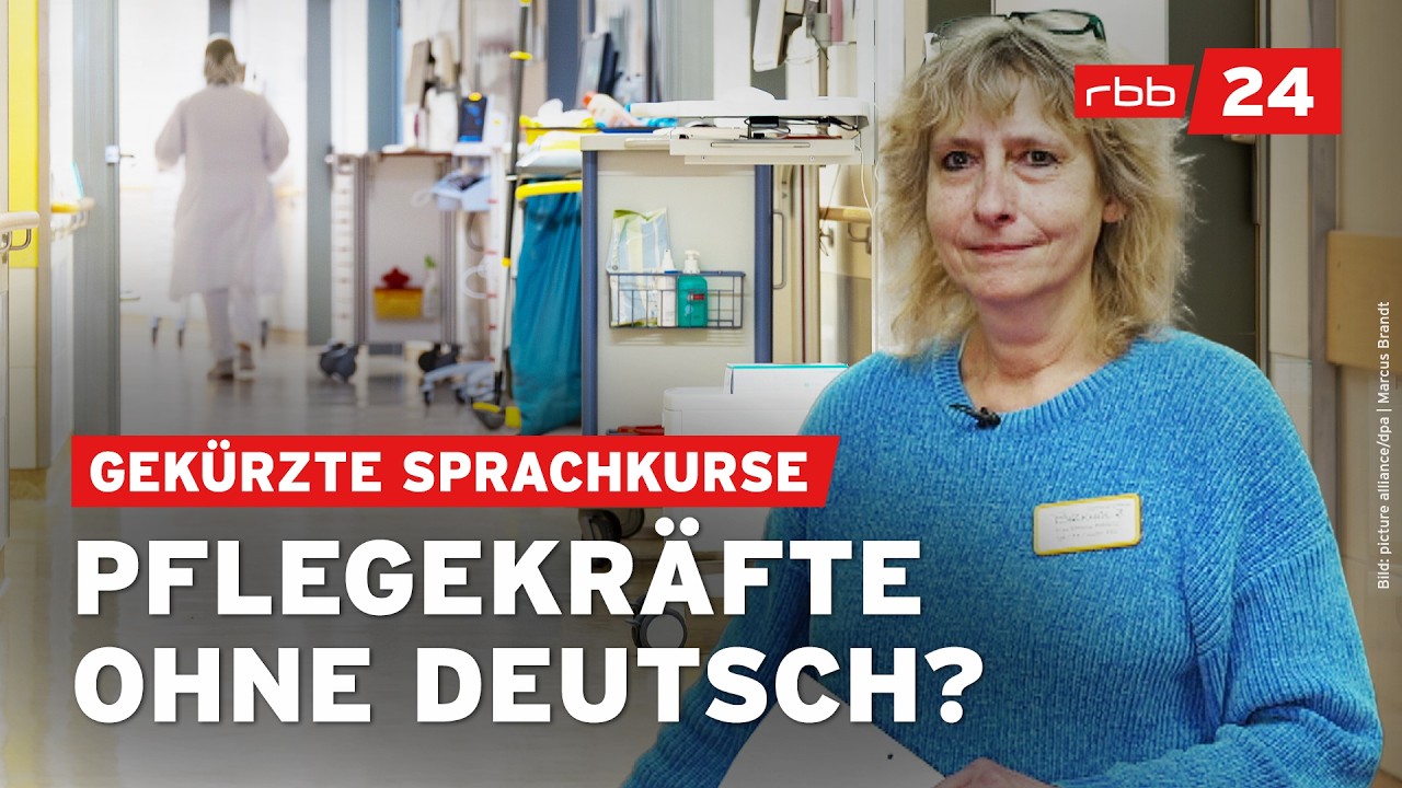 Teuren Folgen? Darum fordern Pflegeheime Sprachkursförderung