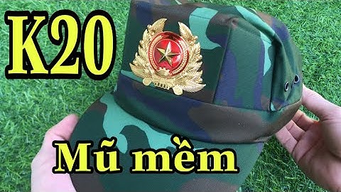 Mũ mềm K20 sĩ quan lục quân - chắc ai đó sẽ cần ạ 😊