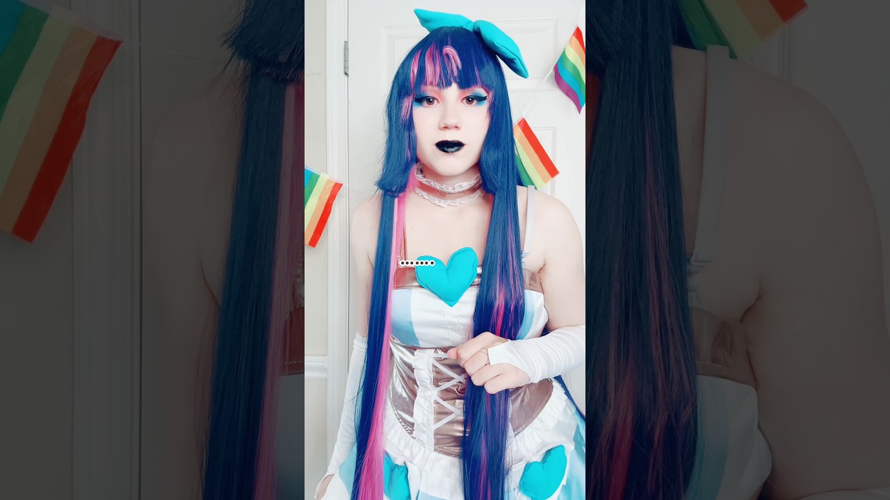 Gravity is natural ✨ #stockingcosplay #paswg #paswgstocking #cosplay #pantyandstocking