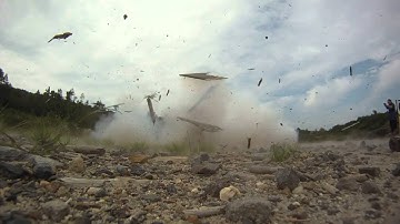 Springfield XDm .40 VS In The Red Exploding Target