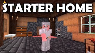 STARTER HOUSE: Minecraft MADE EASY  Survival Guide (Bedrock 2022) PlayStation, XBox, Nintendo Pt 5