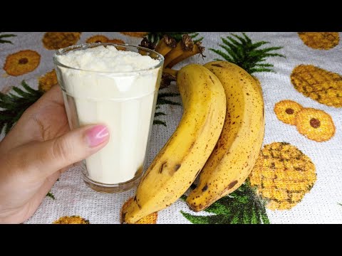 Vídeo: Sobremesa Com Macarrão, Banana E Leite