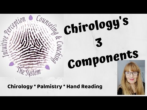 Components of chirology: theoretical know-how, counseling and coaching, trust your intuition.