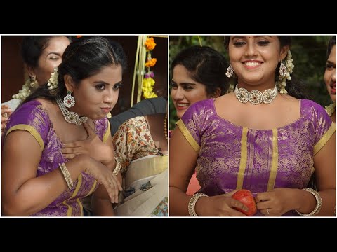 Apple Eating Challenge | Funny Malayalam Actress | Onam 2020