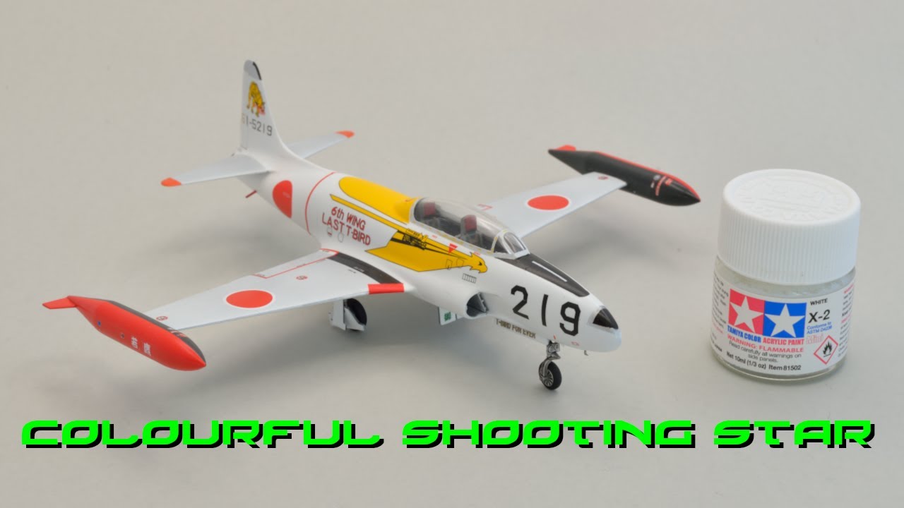 Hasegawa 1/72 T-33A Shooting Star Build-log and Reveal - YouTube
