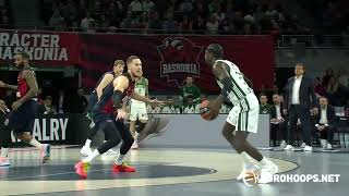 Kendrick Nunn (25 points, 3 assists): Baskonia Vitoria-Gasteiz-Panathinaikos AKTOR Athens 75-73