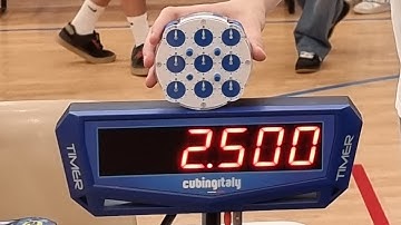 Clock Italian National Record: 2.50 single with Pseudo 7-Simul