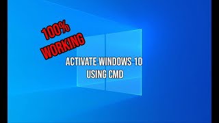Permanently Activate Windows 10 Free with CMD 100% Works