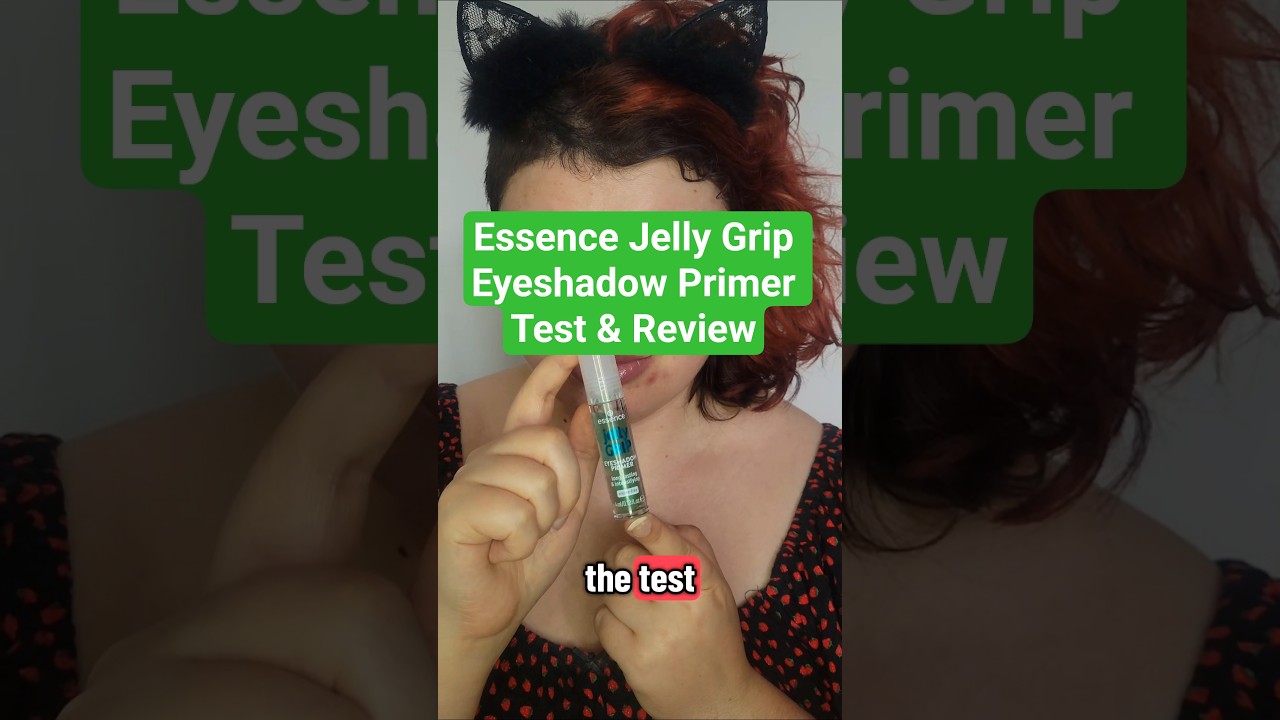 Essence Jelly Grip Eyeshadow Primer Test & Review 💚 
