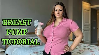 Breast Milk Pump And Pour With Bayle Breast Pump Tutorial 4K
