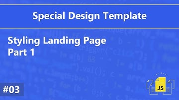 [Arabic] Special Template #03 - Styling Landing Page Part 1