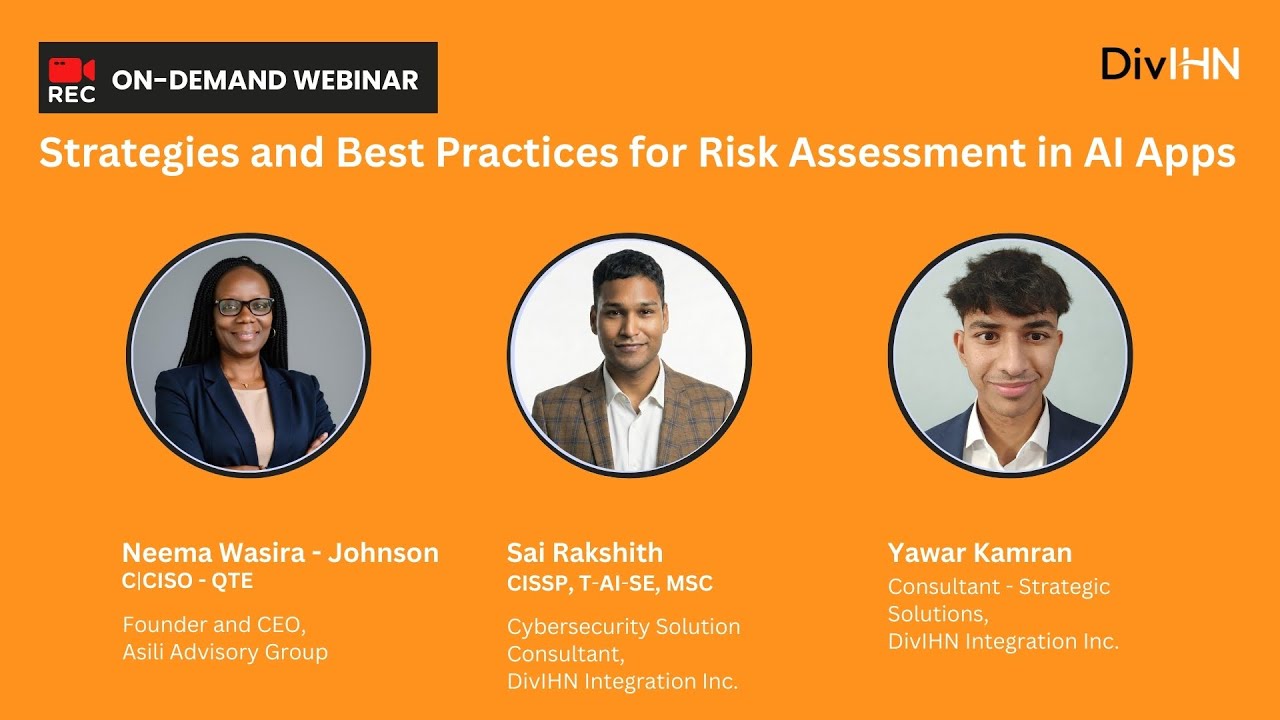 Strategies and Best Practices for Risk Assessment in AI Apps - YouTube