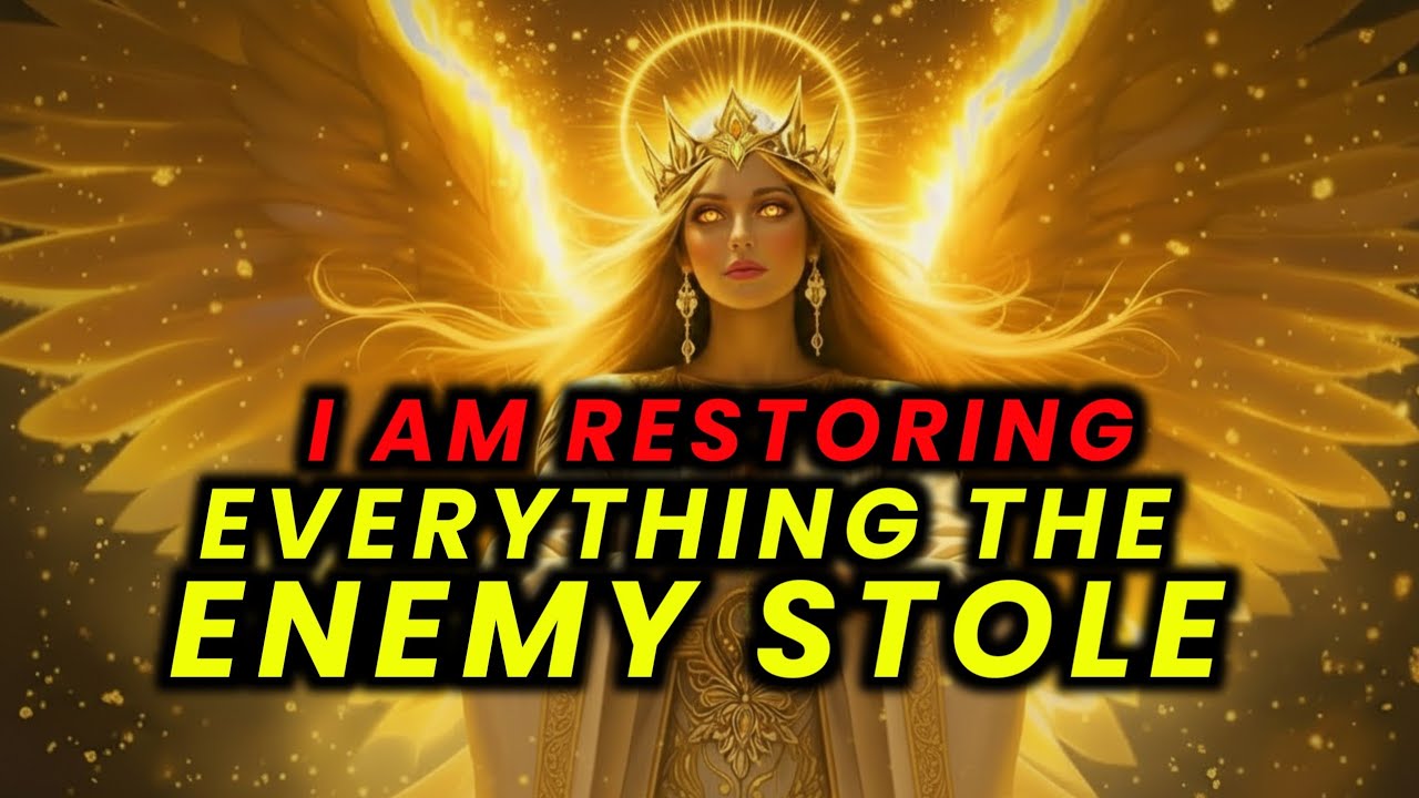 ✝️ GOD DAYS — I Am Restoring Everything The Enemy Stole | God Message Today
