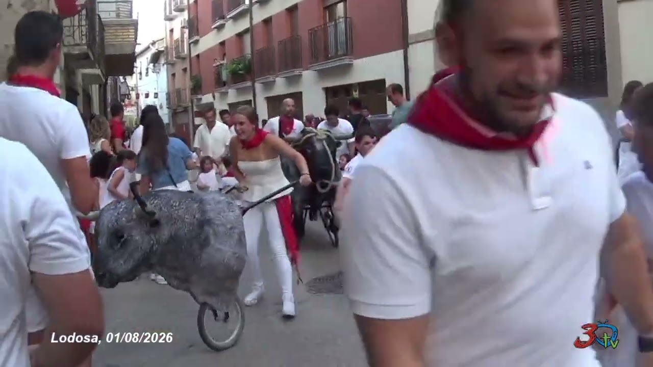 Lodosa, Fiestas Patronales, Toros de Fantasía y Feria de Artesanía, 02-08-2026