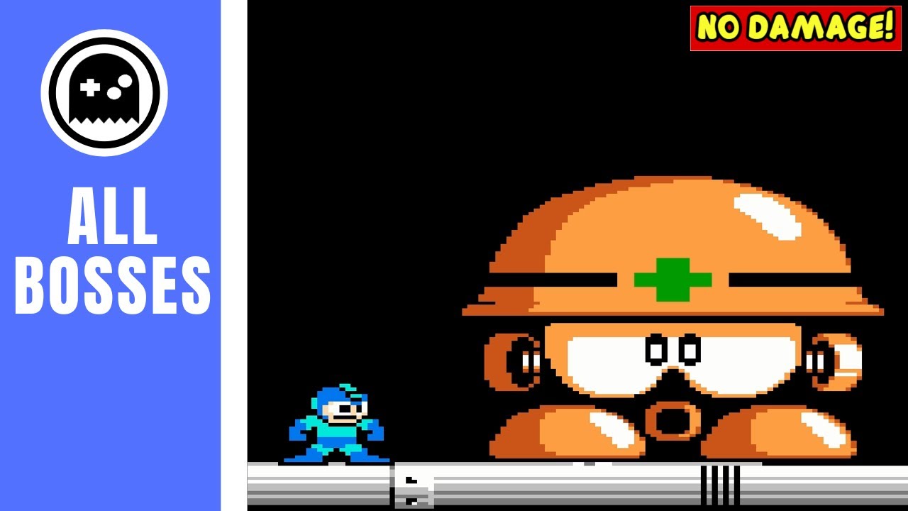 Mega Man 4 (NES) - All Bosses - (No Damage) - YouTube