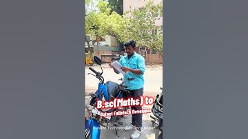 💥Bsc(Maths)& 5Years Career Gap to Dotnet Fullstack Developer🥳 #besanttechnologies #placement #shorts