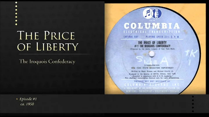 The Price of Liberty #1: The Iroquois Confederacy ...