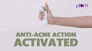 #AntiAcneAction activated with Plum Green Tea Face Wash & The Acne-Fighting Squad 